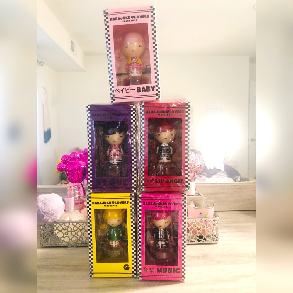 Harajuku Lovers Wicked Style 10 ml .33 fl oz, Love , Angel, G, Music, Baby.